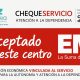 Cheque servicio para auyuda a domicilio y fisioterapia